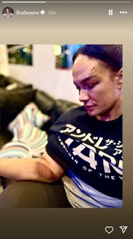 Nia Jax suffered in her match with Stratton